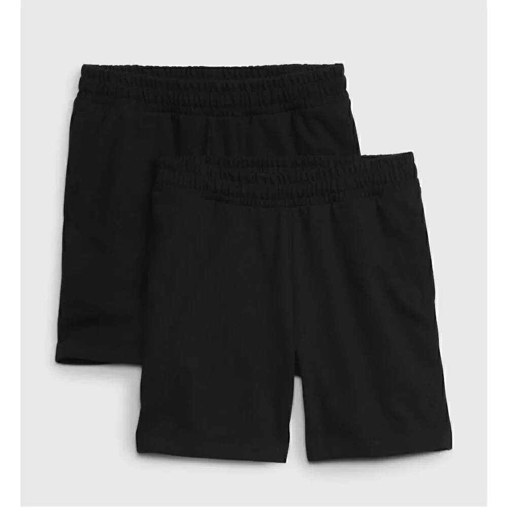 Gap Kids Pull-On Sweat Shorts true black XL (2-Pack)